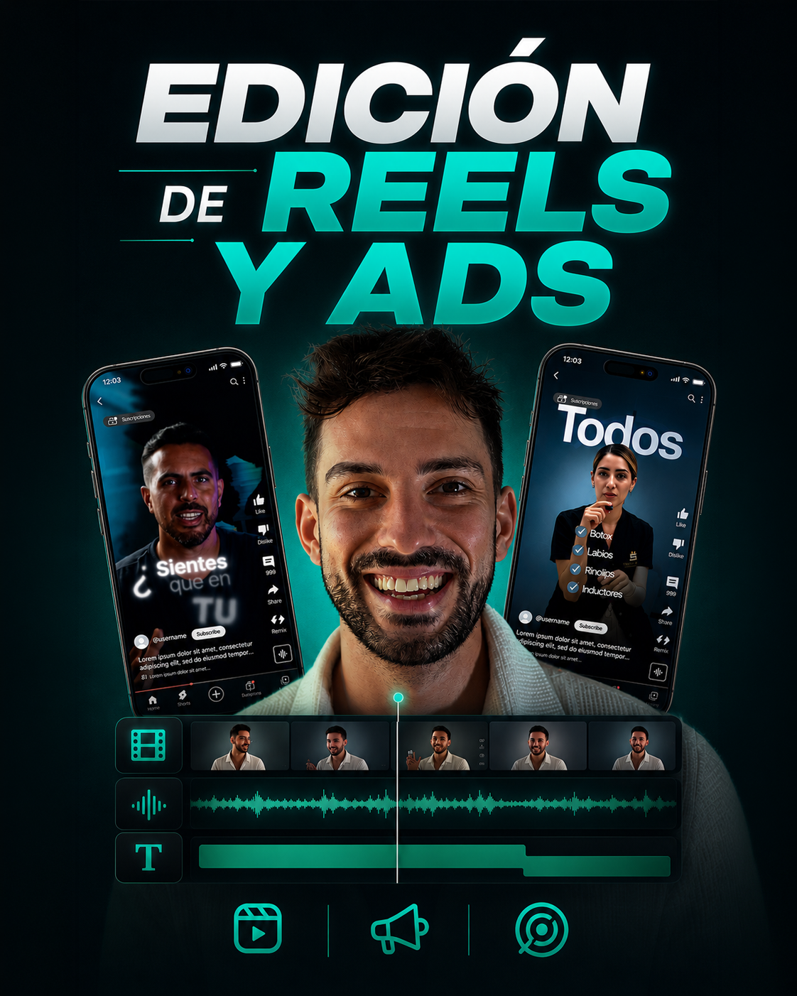 Edición de Reels y Ads - Portada del proyecto